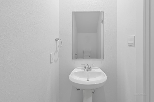 bathroom with toilet and sink