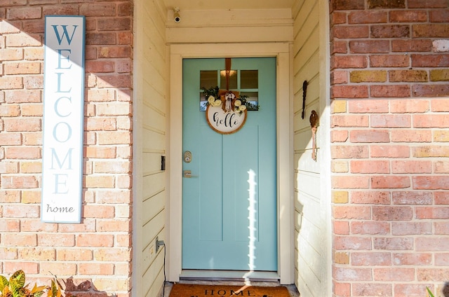 view of entrance to property