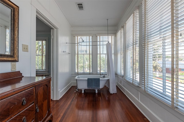 sunroom with a wealth of natural light