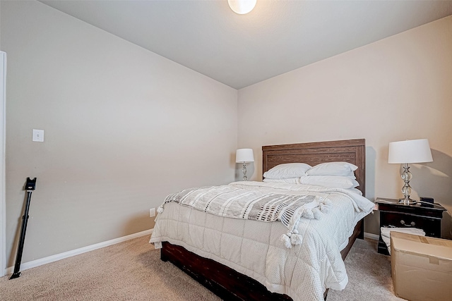 bedroom with carpet floors