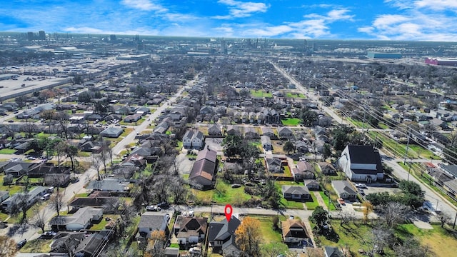 aerial view