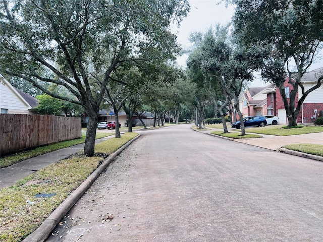 view of street