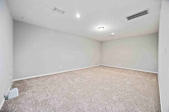 empty room with carpet flooring