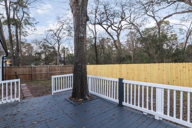 view of deck