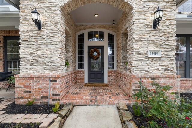 view of entrance to property