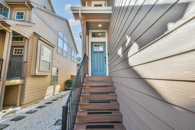 view of property entrance