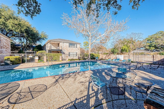 view of pool