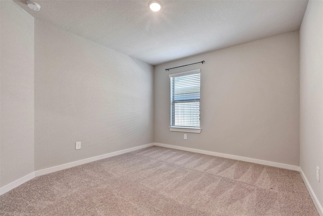 spare room featuring carpet floors