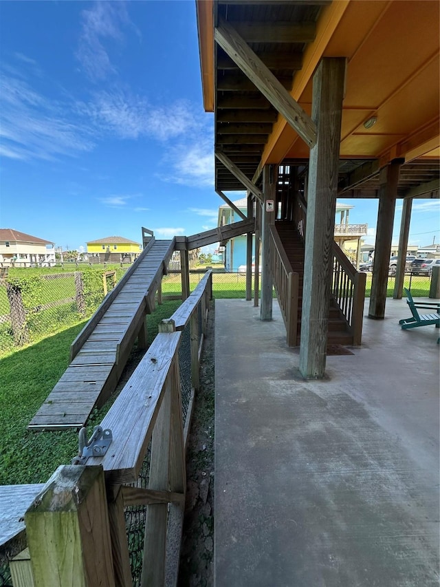 view of patio