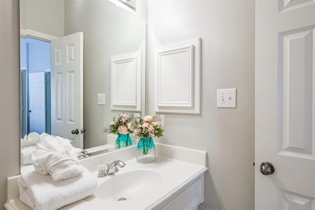 bathroom with a sink