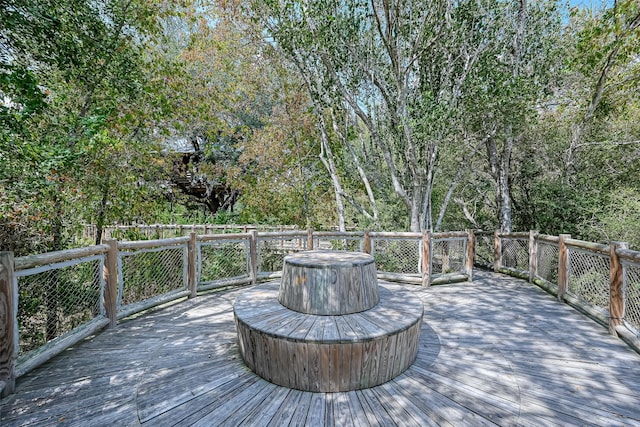 view of deck