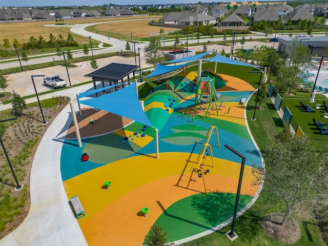 view of community with a residential view
