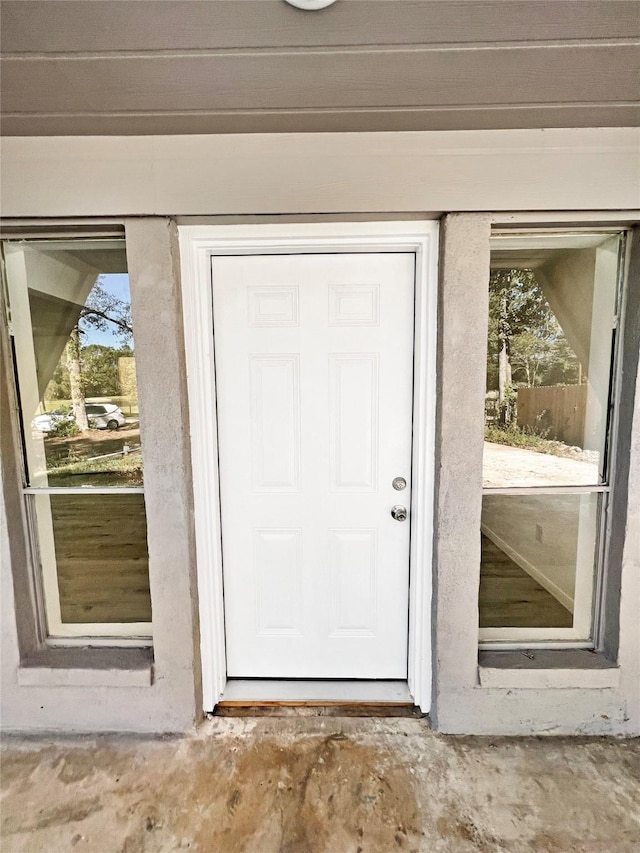 view of entryway