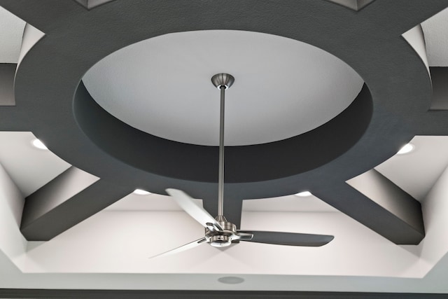 details featuring ceiling fan