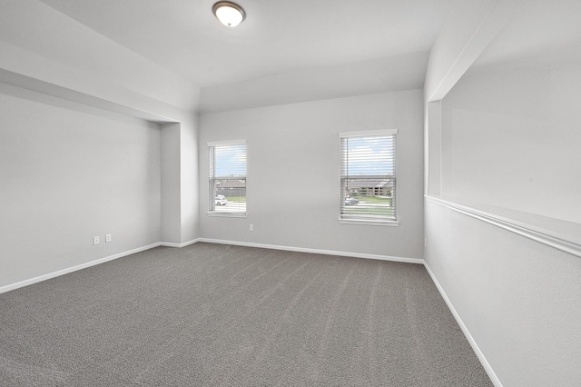 unfurnished room featuring a healthy amount of sunlight and carpet