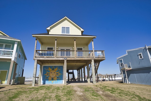 view of rear view of house