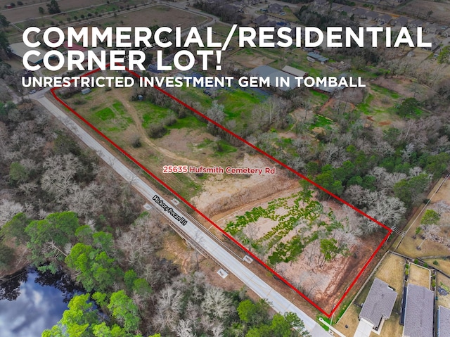 25635 Hufsmith Cemetery Rd, Tomball TX, 77375 land for sale