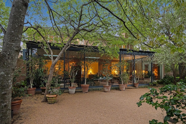 view of rear view of house