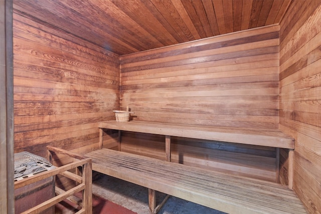 view of sauna / steam room