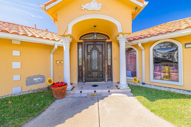 view of property entrance