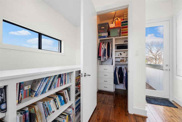 view of closet