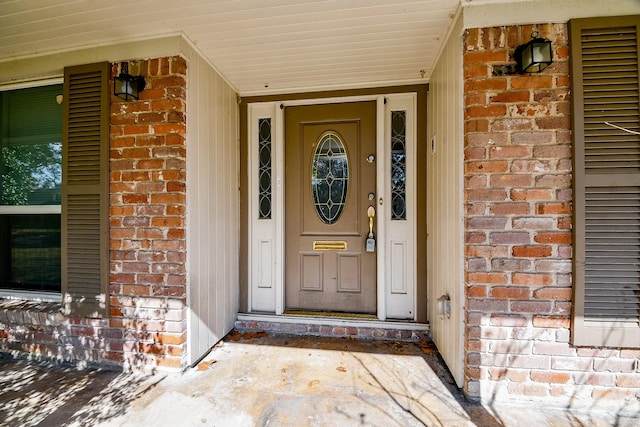 view of property entrance