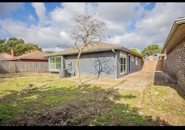 view of rear view of house