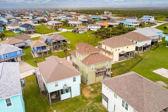 drone / aerial view featuring a residential view