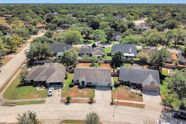 drone / aerial view featuring a residential view