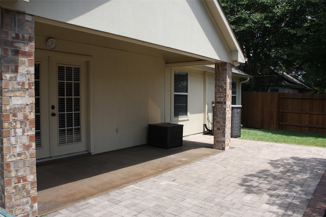 3011 Candle Bend Dr, Spring, TX 77388 - view of patio / terrace featuring fence