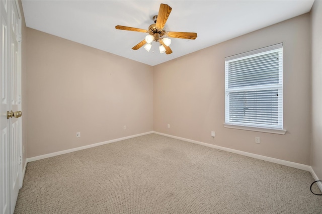 3011 Candle Bend Dr, Spring, TX 77388 - unfurnished room with carpet and ceiling fan