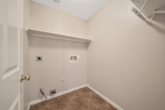 3011 Candle Bend Dr, Spring, TX 77388 - washroom featuring gas dryer hookup, washer hookup, hookup for an electric dryer, and tile patterned flooring