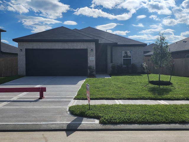 14119 Gingko Ct, Crosby, TX 77532 - ranch-style house featuring driveway and a garage