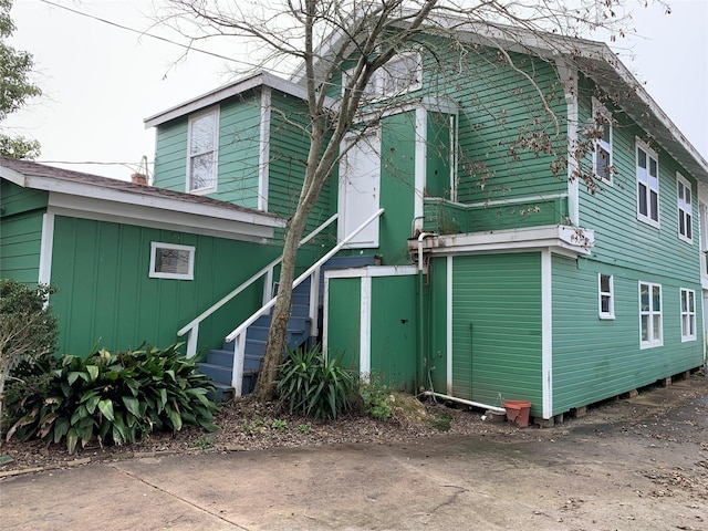 view of rear view of house