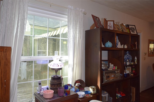 view of dining room