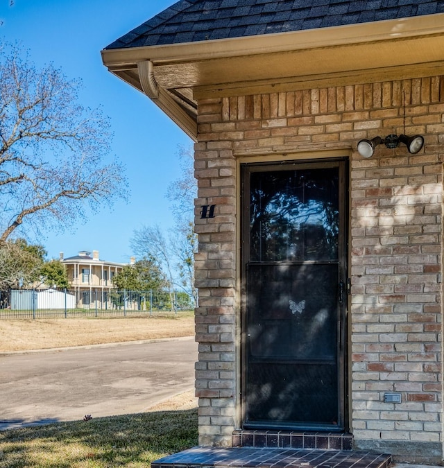 view of entrance to property