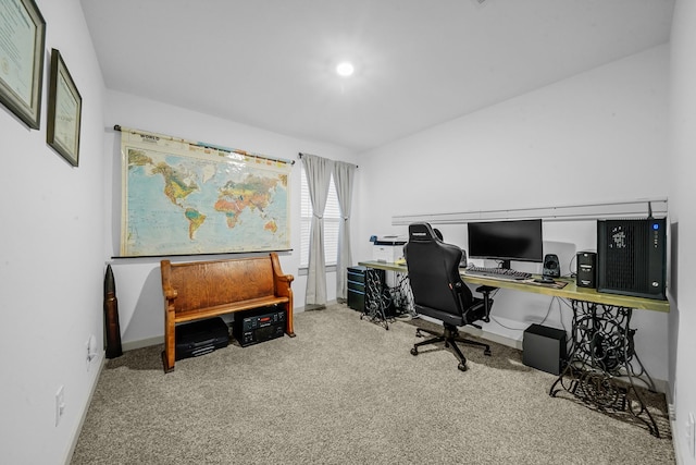 office with carpet