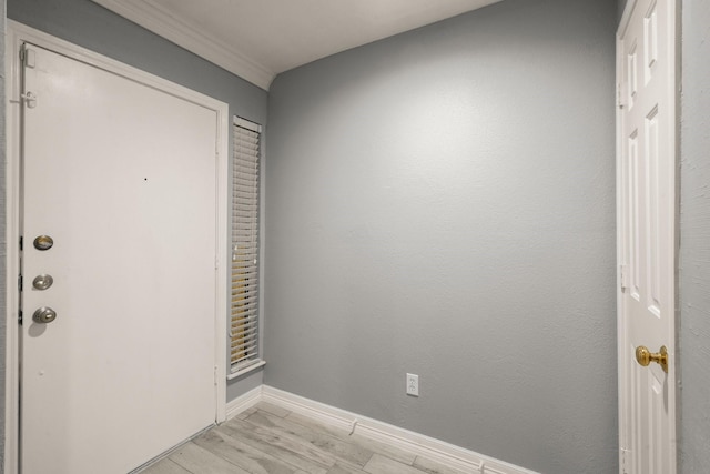 entryway featuring light hardwood / wood-style floors