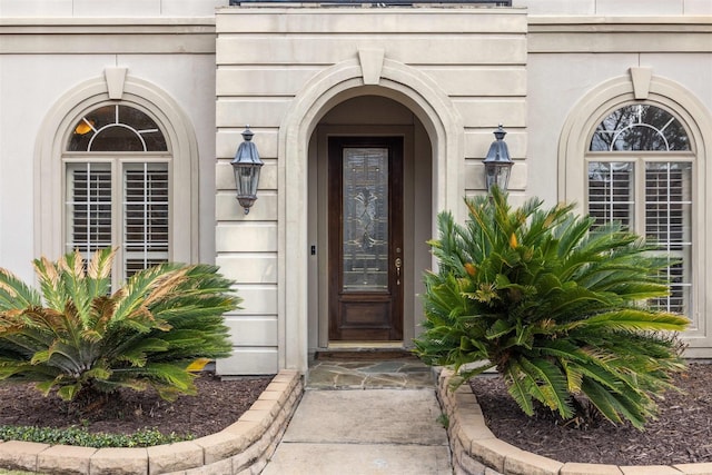 view of property entrance