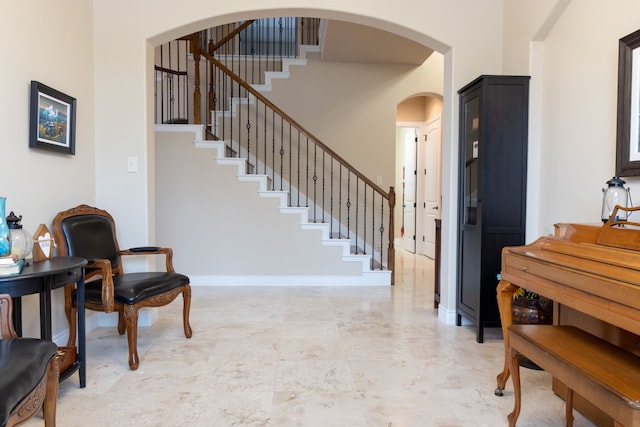 view of foyer entrance