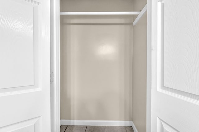 view of closet