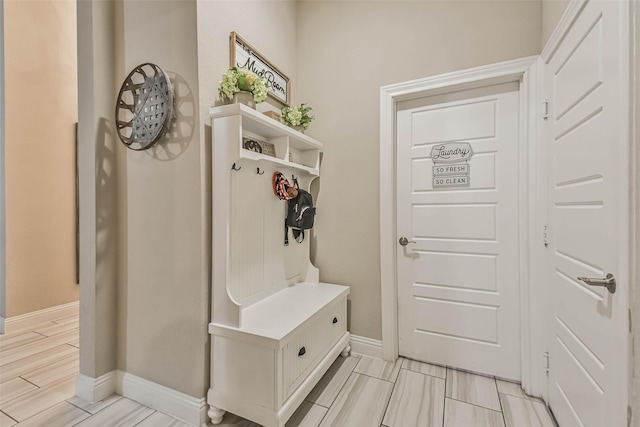 view of mudroom