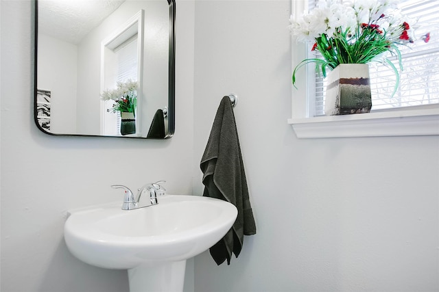 bathroom featuring a sink