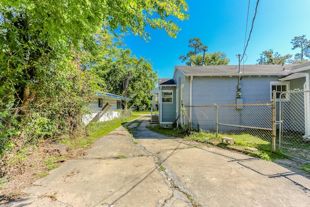 view of property exterior