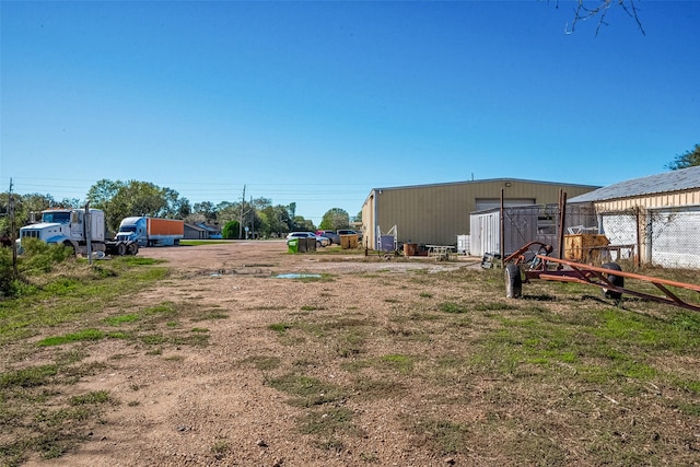 view of yard