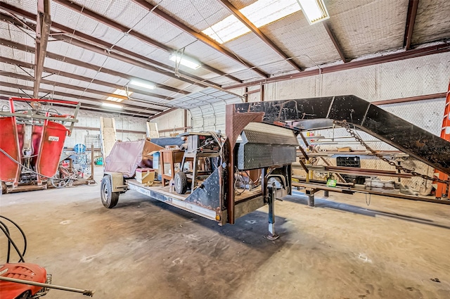 miscellaneous room featuring concrete floors