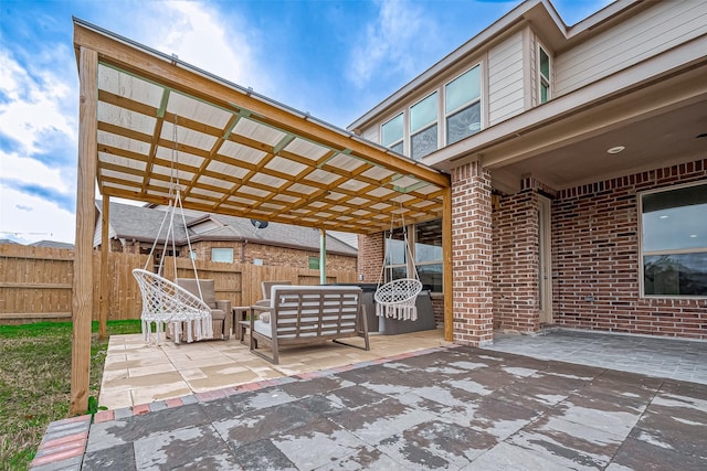 3215 Laurel Bend Ln, Pearland, TX 77584 - view of patio