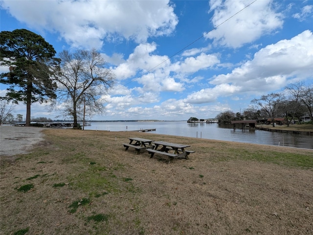 property view of water