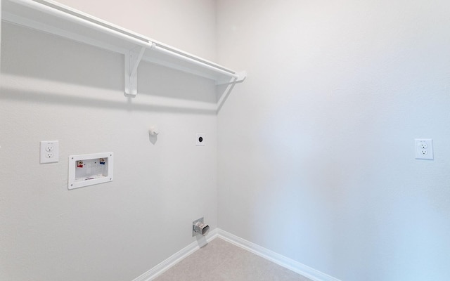 13301 Villa Sola Dr, La Marque, TX 77568 - washroom featuring hookup for a washing machine, gas dryer hookup, and hookup for an electric dryer