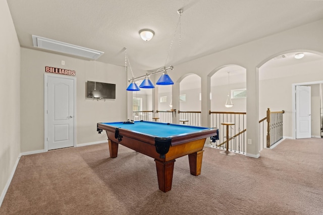 playroom with carpet flooring